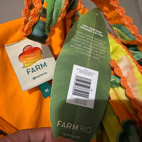 Farm Rio Gorgeous color pear dress - Picture 2 of 5